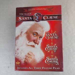 3 Set Sealed Santa Clause Movie Collection DVD Set The Santa Clause 1,2 &3.